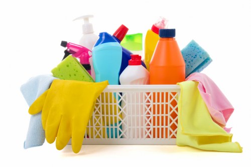 Protective PPE used by Park Royal Carpet Cleaners during carpet cleaning work